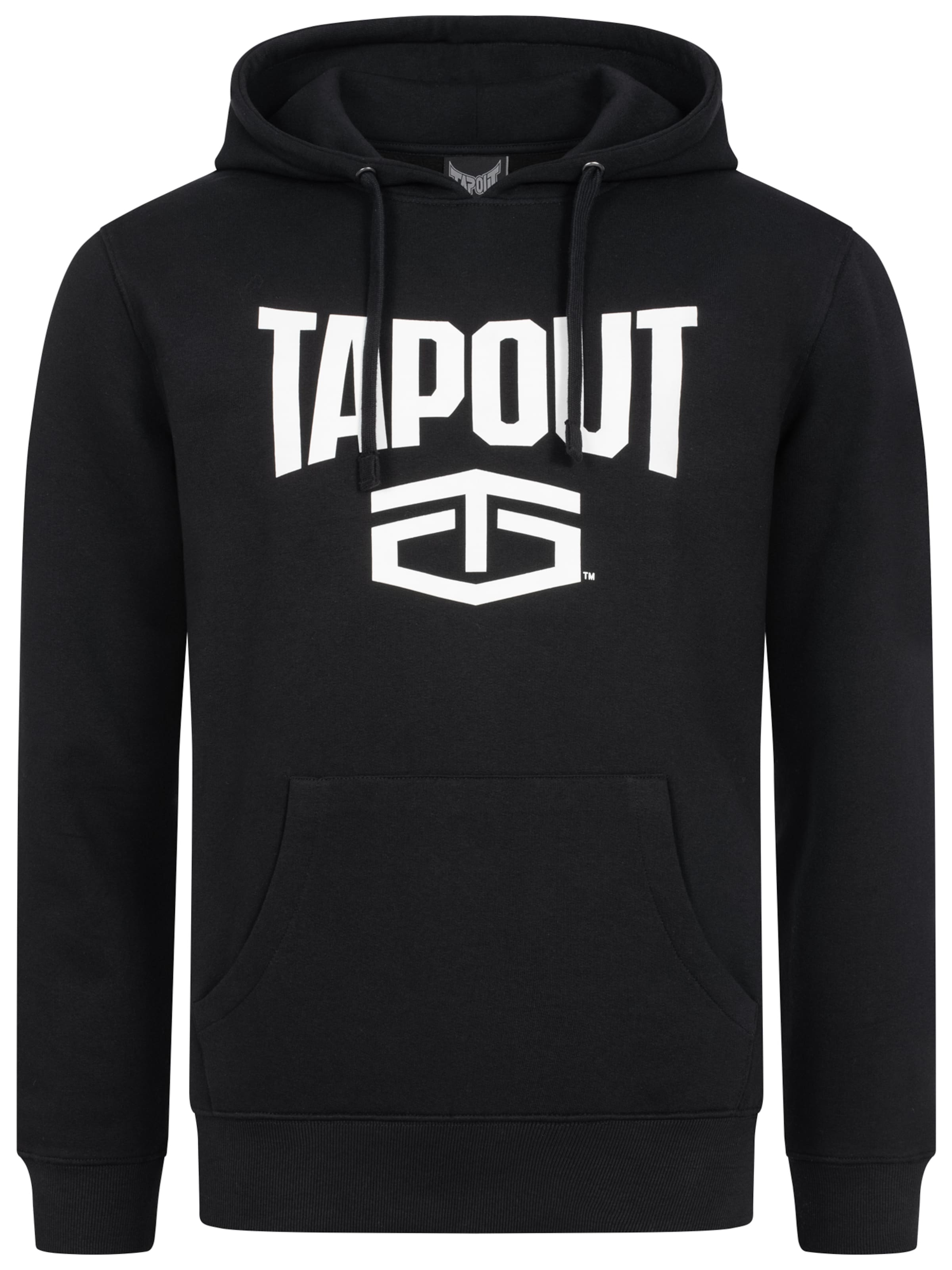 Tapout Sweatshirt in Black: front