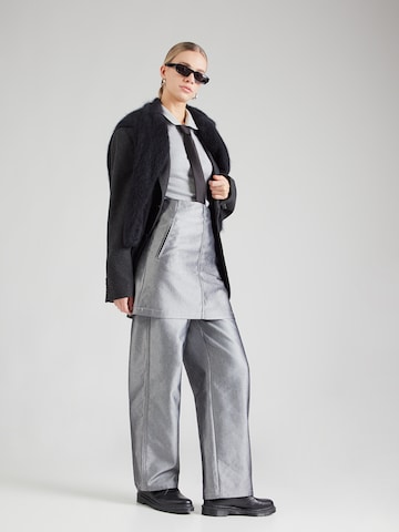 Wide Leg Jean Calvin Klein Jeans en argent