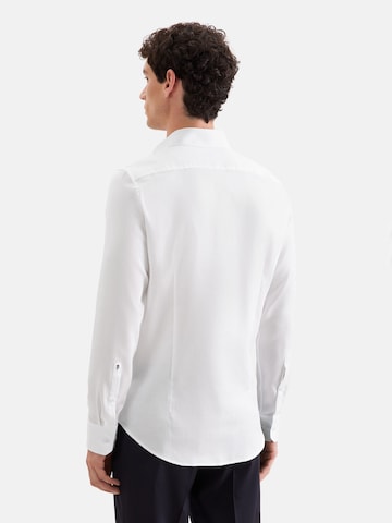 SEIDENSTICKER Slim Fit Hemd in Weiß