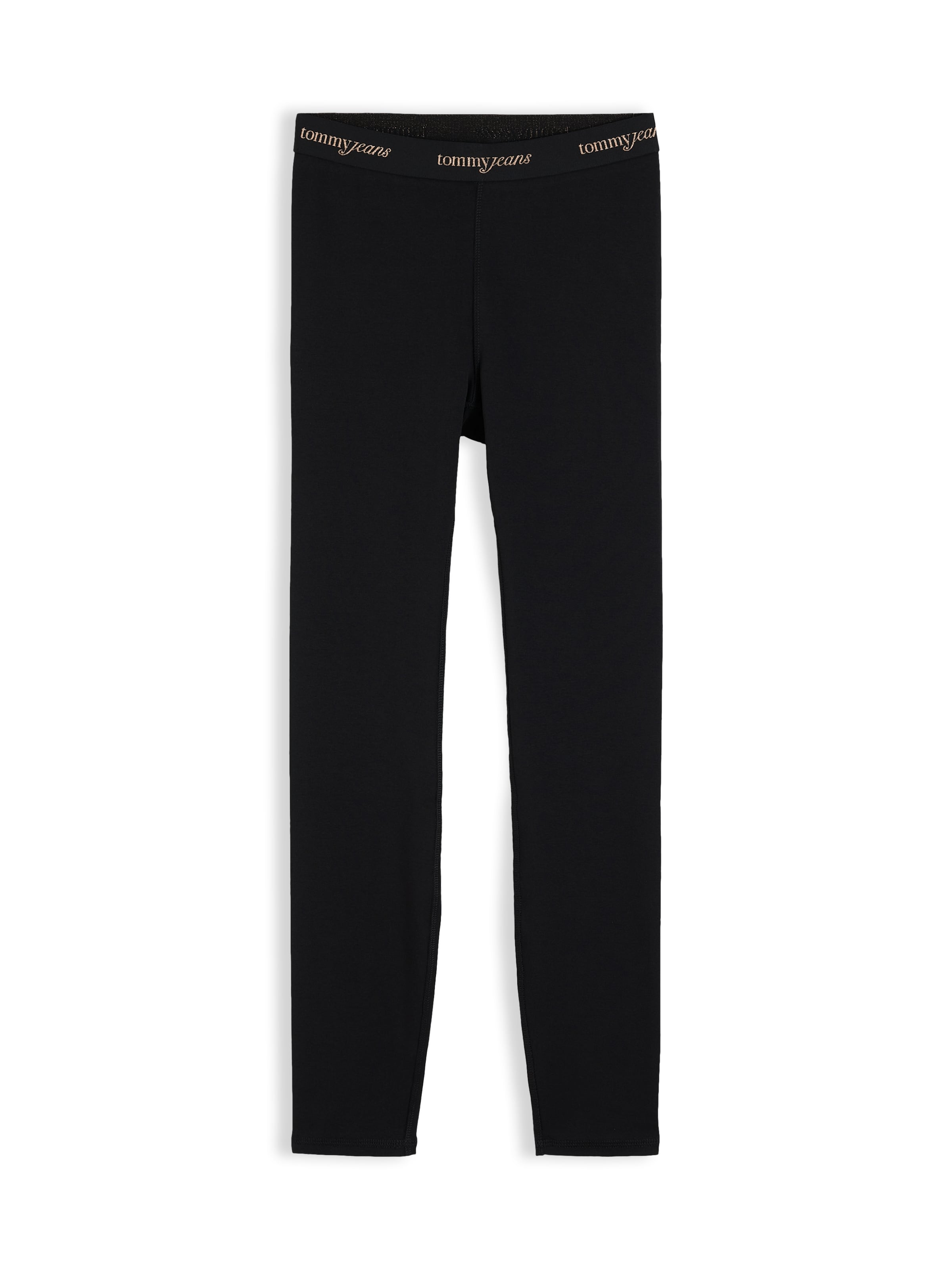 Tommy JeansSkinny Tajice - crna boja: prednji dio