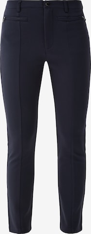 s.Oliver Trousers in Blue: front