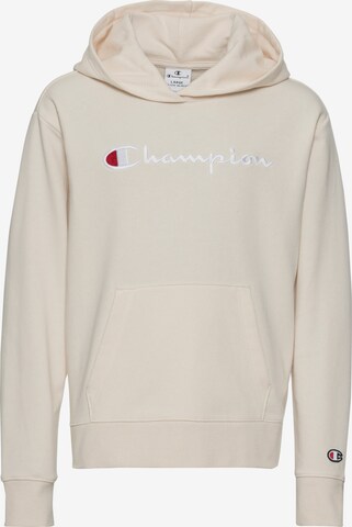 Champion Authentic Athletic Apparel Sweater in Beige: front