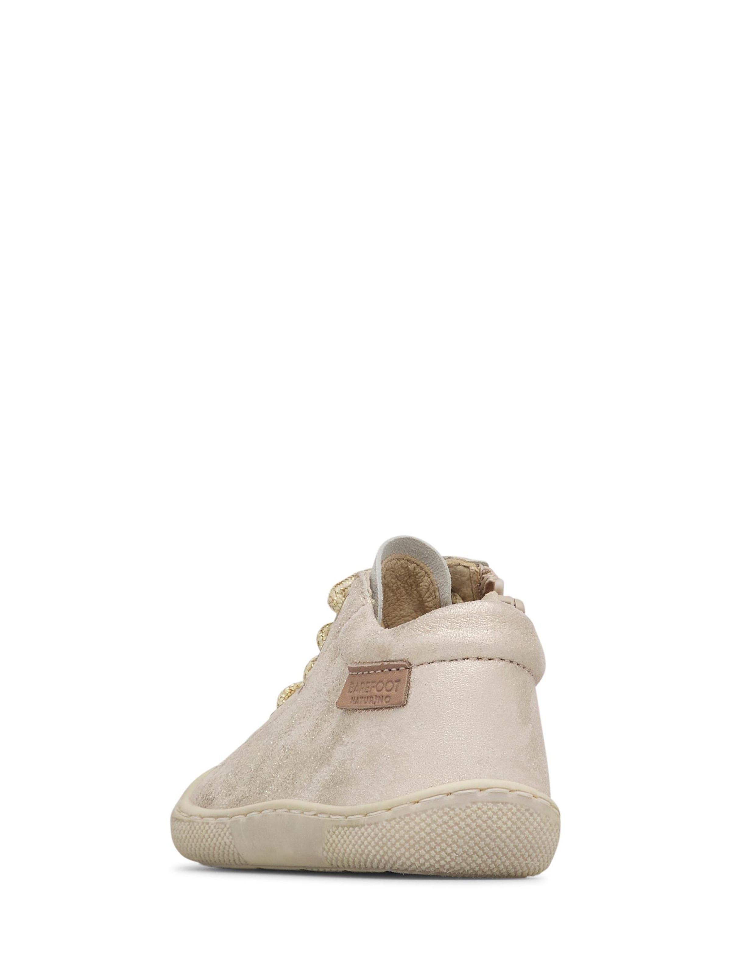 NATURINO Sneaker 'BAREFOOT AMUR ZIP'‌‌‌‌‌‌‌‌‌ in Gold