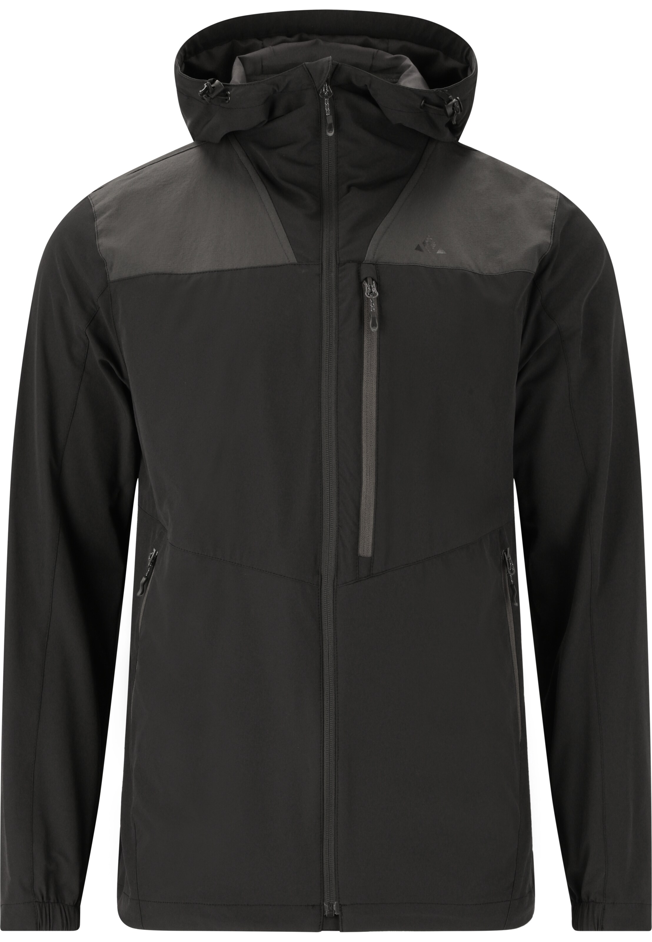Whistler Softshelljacke 'Salton' in Schwarz: Vorderseite