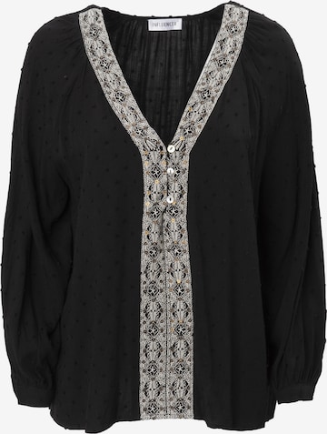 juoda Influencer Palaidinė: priekis