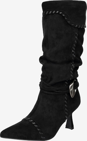 Salinyang Cowboy boot in Black: front