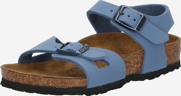 BIRKENSTOCK Open shoes in Blue: front