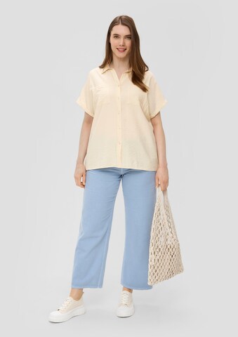s.Oliver Red Label Plus Blouse in Beige