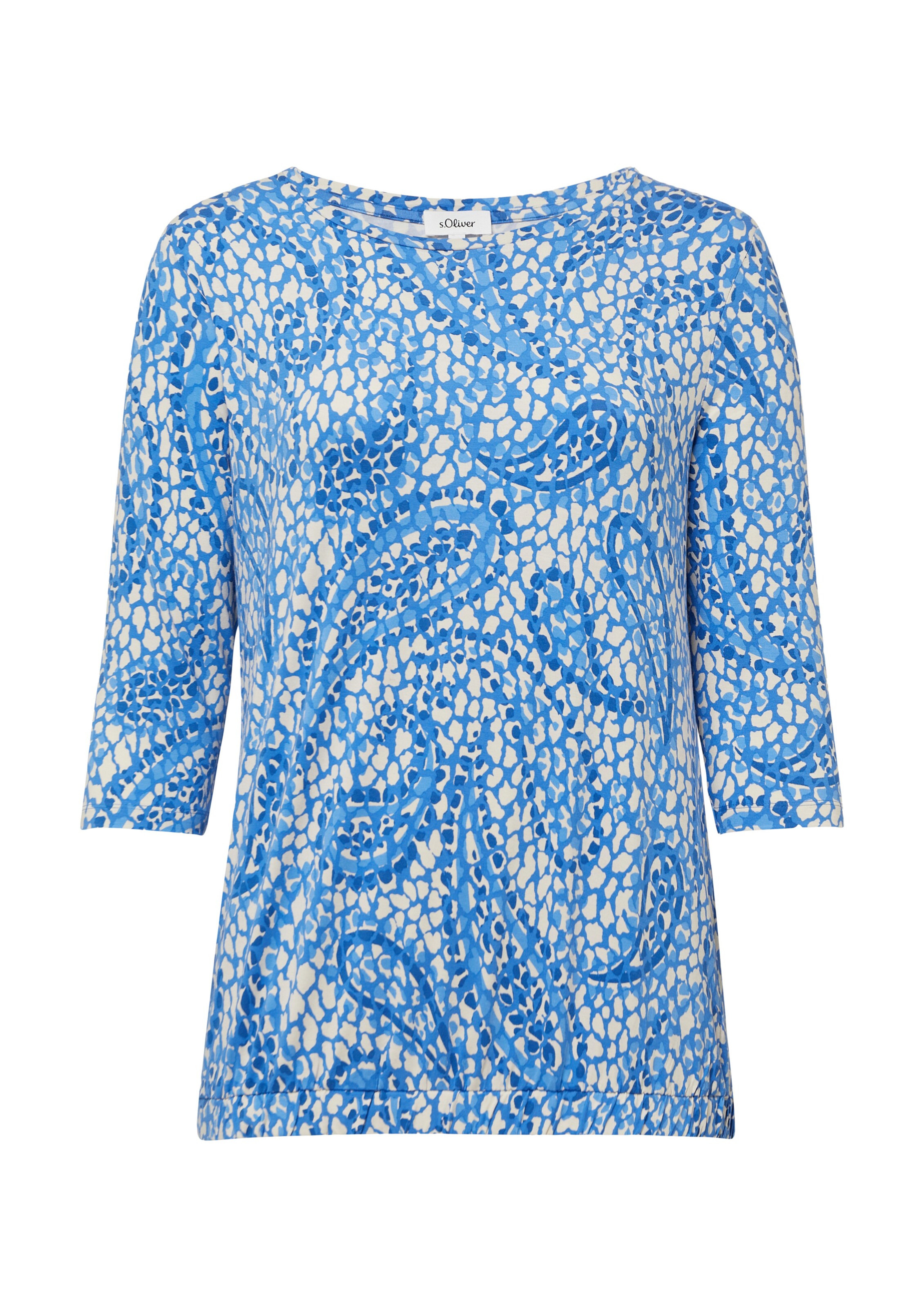 s.Oliver Shirt in Blau: Vorderseite