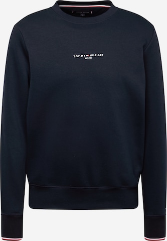 TOMMY HILFIGER Sweatshirt in Blauw: voorkant