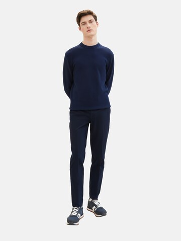 TOM TAILOR DENIM Regular Chino Pants in Blue