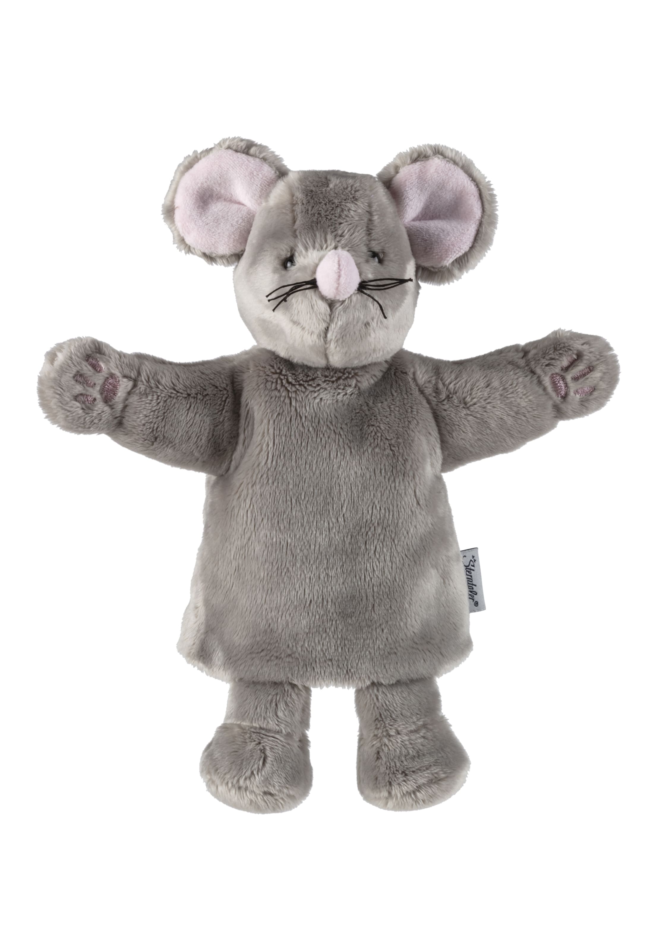 STERNTALER Stuffed animals 'Maus' in Grey: front