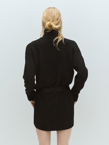 MANGO Плетена рокля 'TALDOTE' в черно