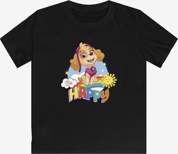 T-Shirt 'Skye Be Happy' F4NT4STIC en noir : devant