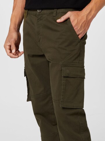 Only & Sons Tapered Cargobroek 'Cam Stage' in Groen