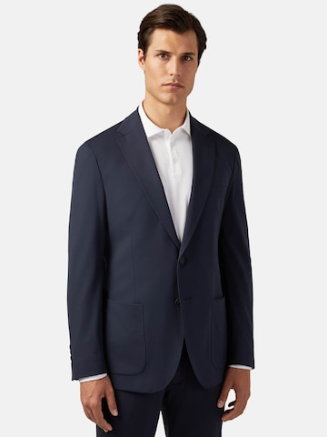 Boggi Milano Regular fit Business blazer in Blue: front