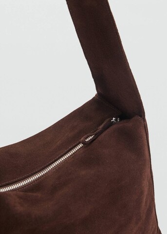 MANGO Handbag in Brown