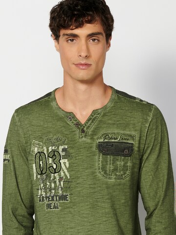 KOROSHI Shirt in Green