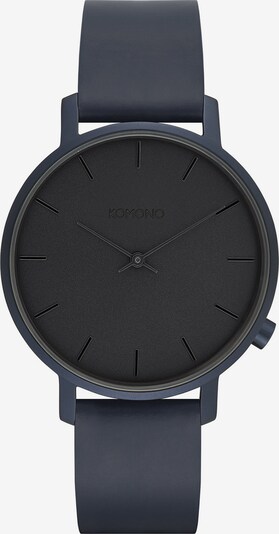 Komono Uhr in schwarz, Produktansicht