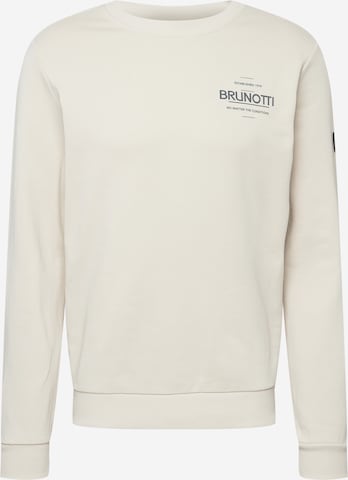 BRUNOTTI Sportsweatshirt 'Brotcher' in Grijs: voorkant