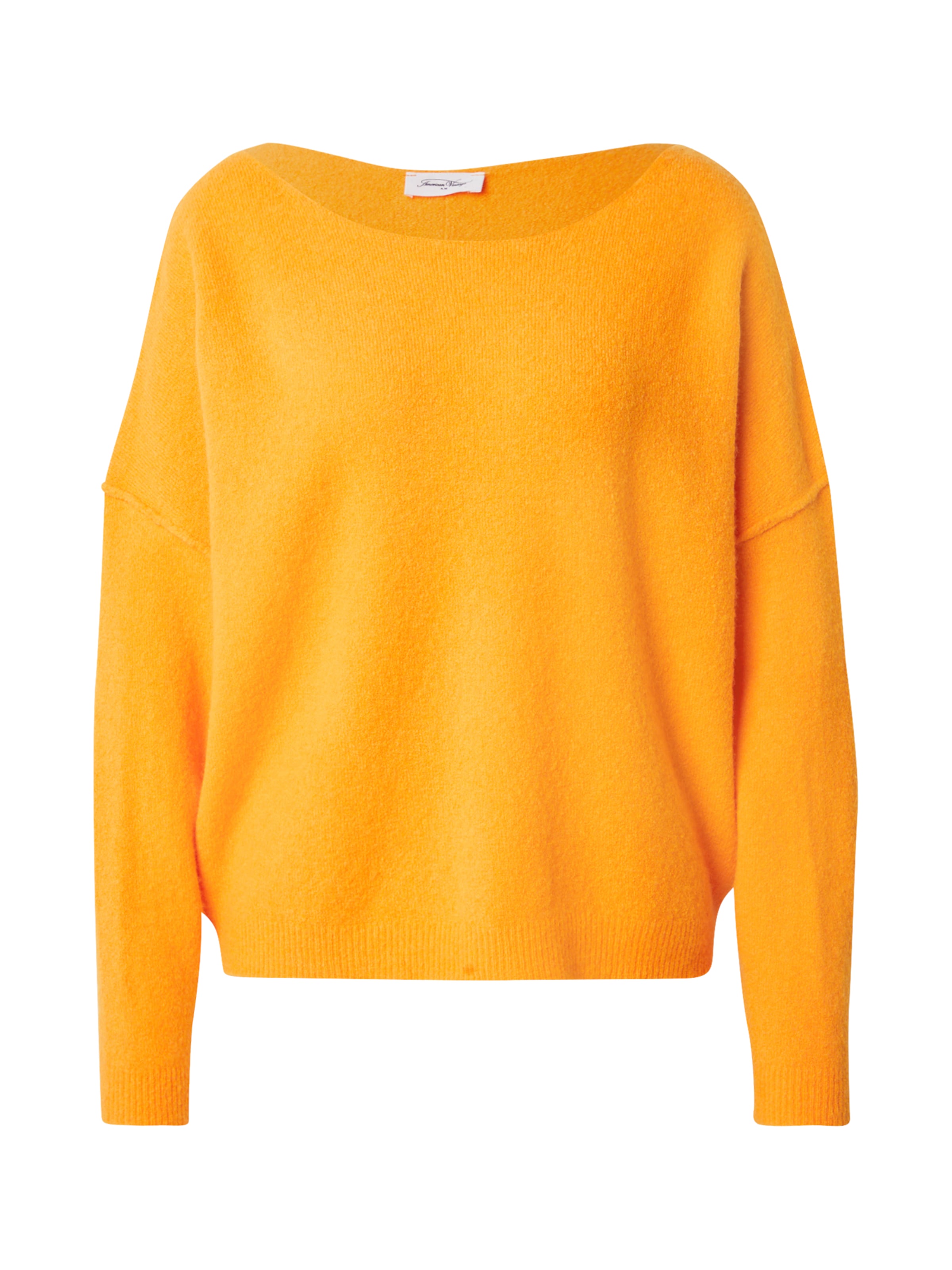 Pull-over 'DAMSVILLE' AMERICAN VINTAGE en orange : devant