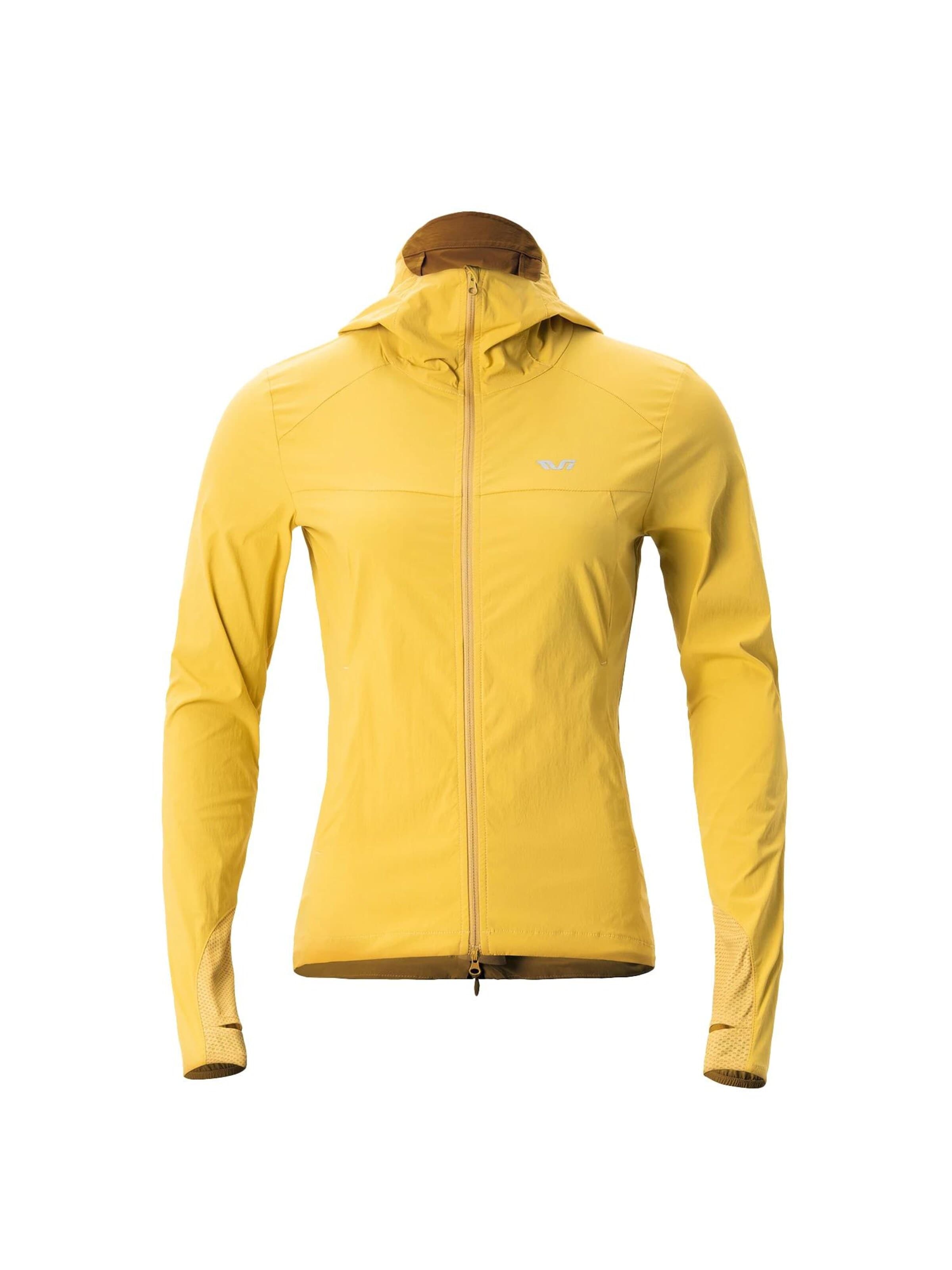 ROCKBROS Athletic Jacket 'Fahrradjacke Damen Winddicht Sommer' in Yellow: front