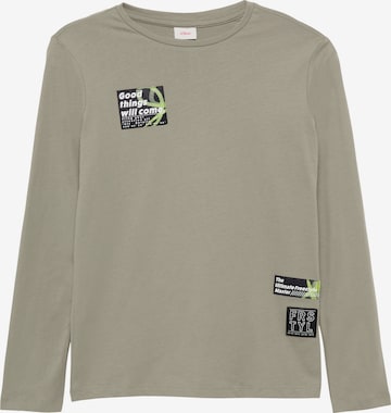 s.Oliver Shirt in Grün: Vorderseite