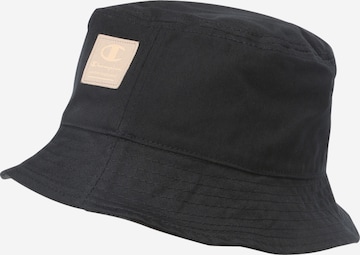 Champion Authentic Athletic Apparel Hat in Black: front