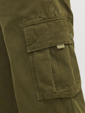 JACK & JONES Loosefit Cargobroek in Groen