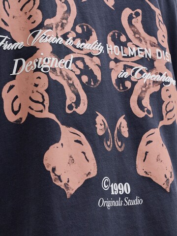 JACK & JONES Μπλουζάκι 'JORMONTAUK' σε γκρι