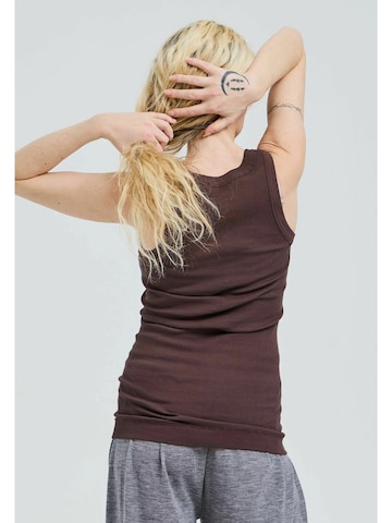 Seamless Basic Top ' Crush ' in Bruin