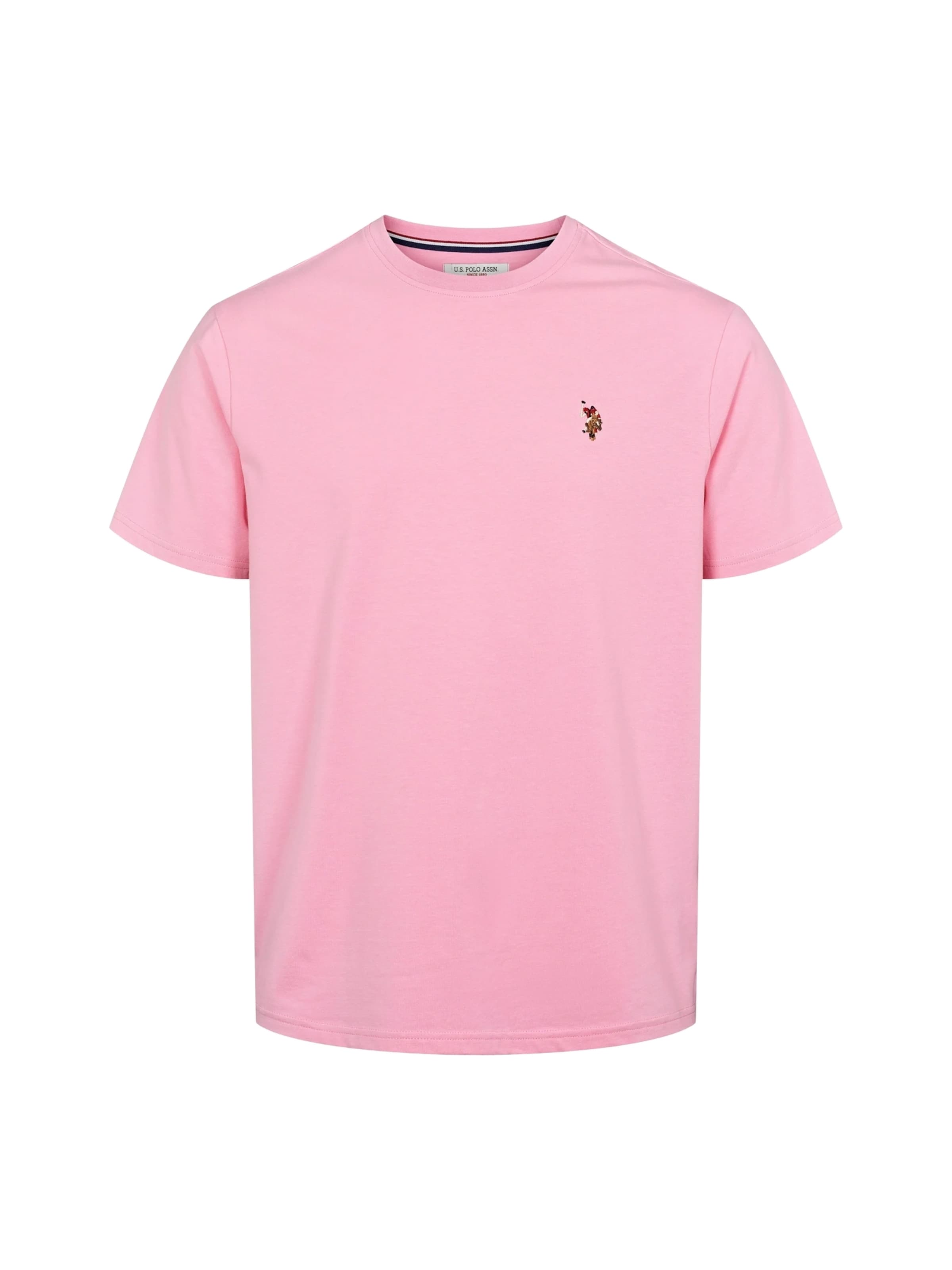 U.S. POLO ASSN. T-Shirt 'Nord' in Pink: Vorderseite