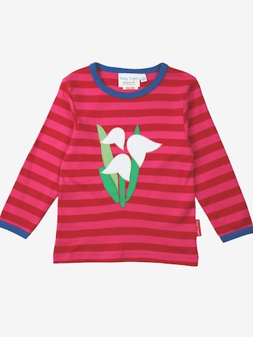 Toby Tiger Shirt 'Schneeglöckchen'‌‌ in Pink: Vorderseite