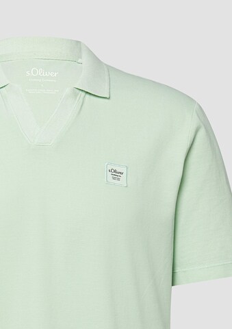 T-Shirt s.Oliver en vert