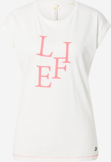 Key Largo T-shirt en rose / blanc, Vue avec produit