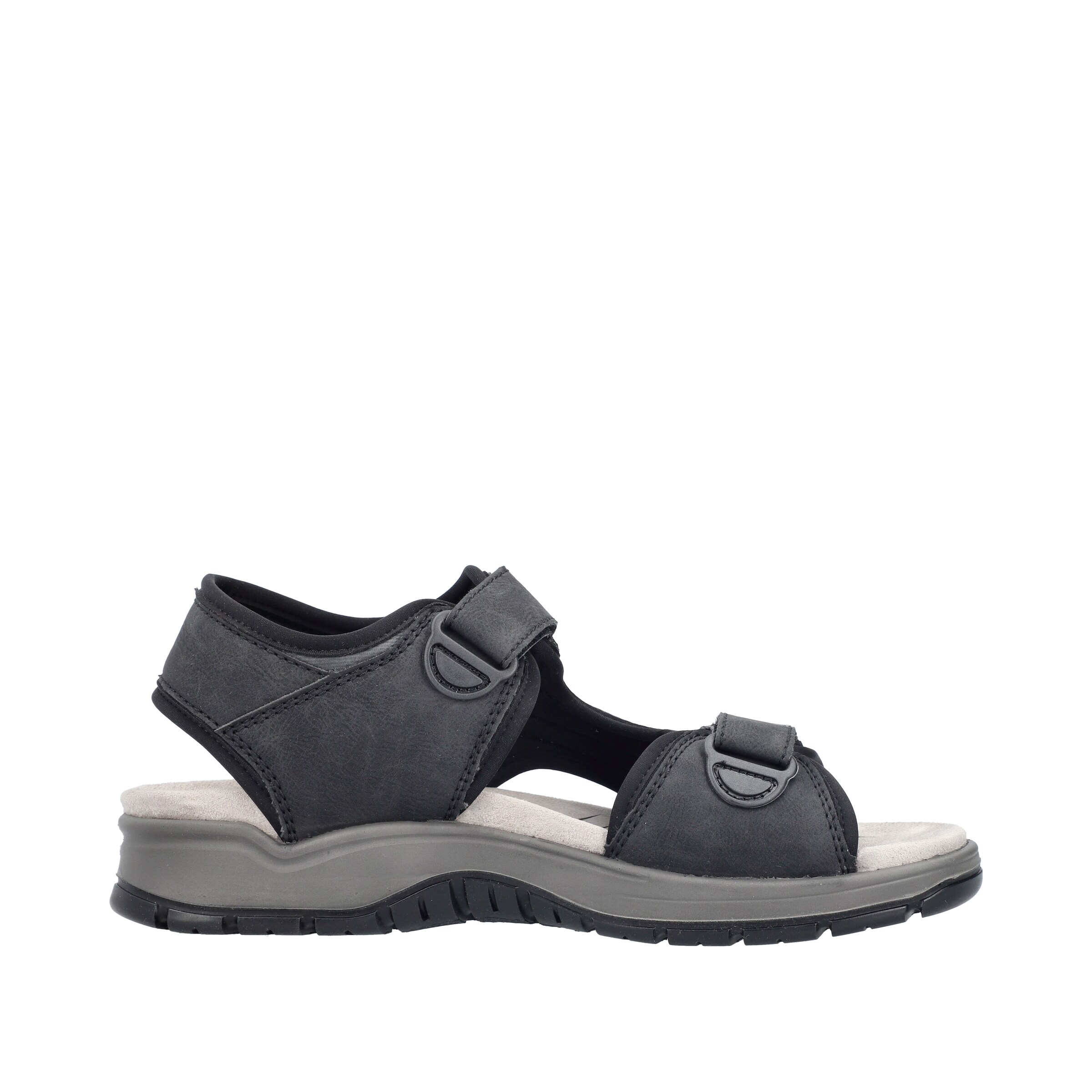 Rieker Hiking Sandals '26952' in Black