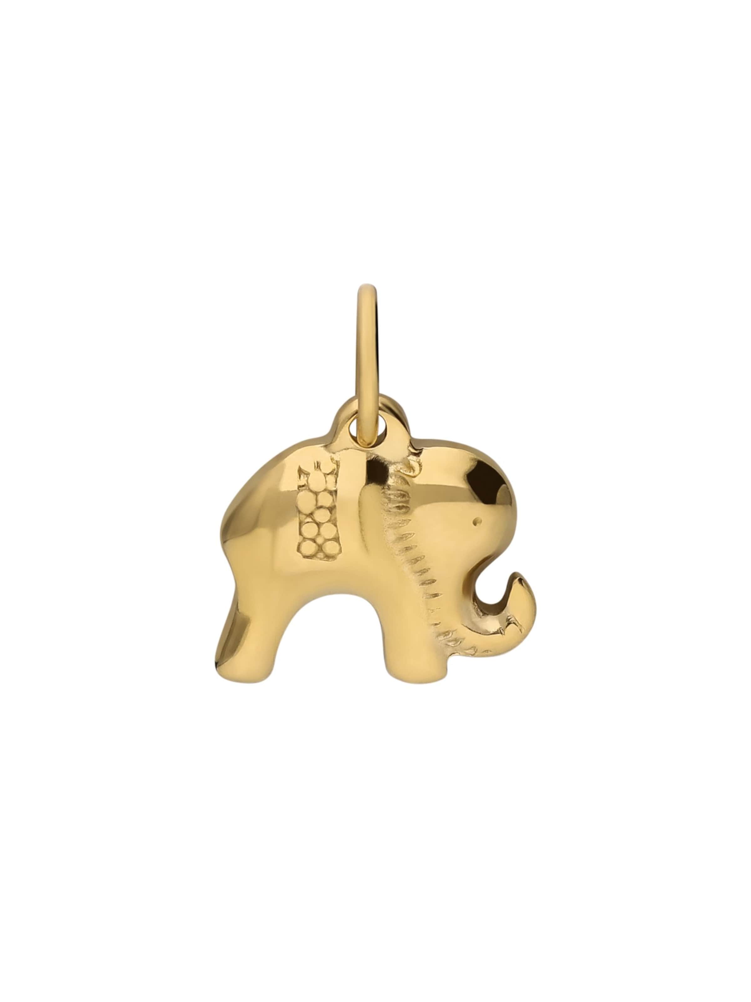 Pendentif Lucardi en or : devant