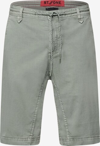 Street One MEN Regular Pants in Grey: front