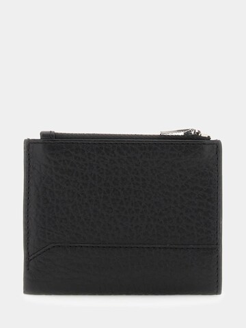 GUESS Peňaženka 'TORINO BIFOLD TOP ZIP' - Čierna