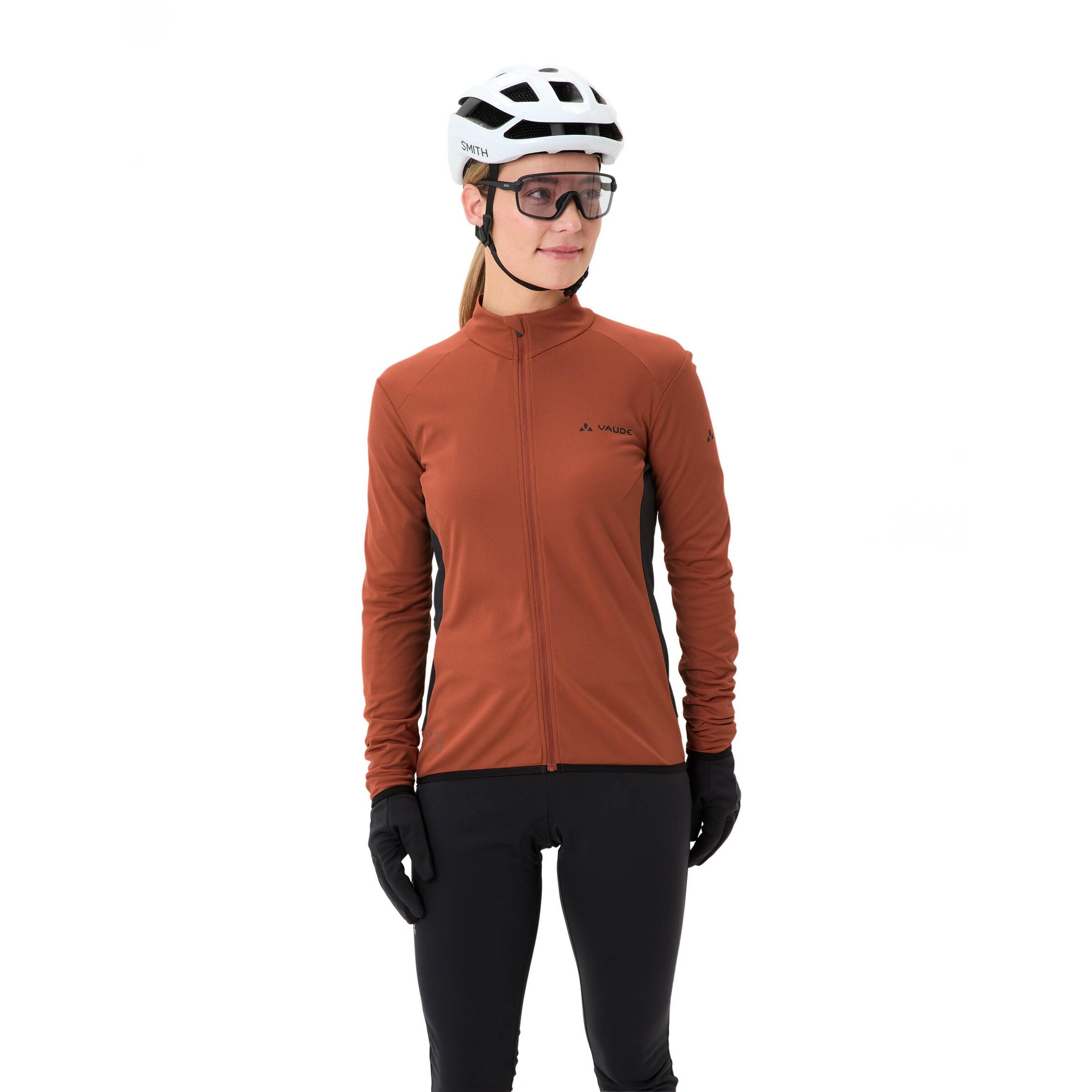 VAUDE Athletic Jacket 'Matera II' in Brown