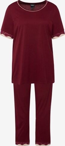 Ulla Popken Pajama in Red: front