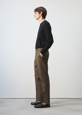 MANGO MAN Regular Pants 'Roberto2' in Brown