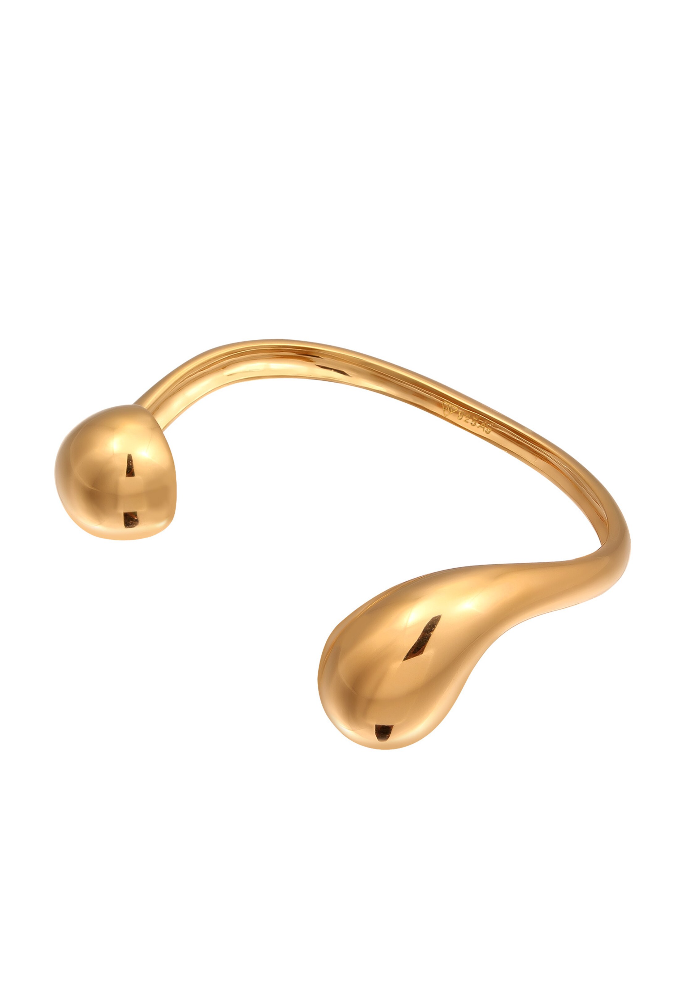 ELLI PREMIUM Armreif 'Chunky' in Gold