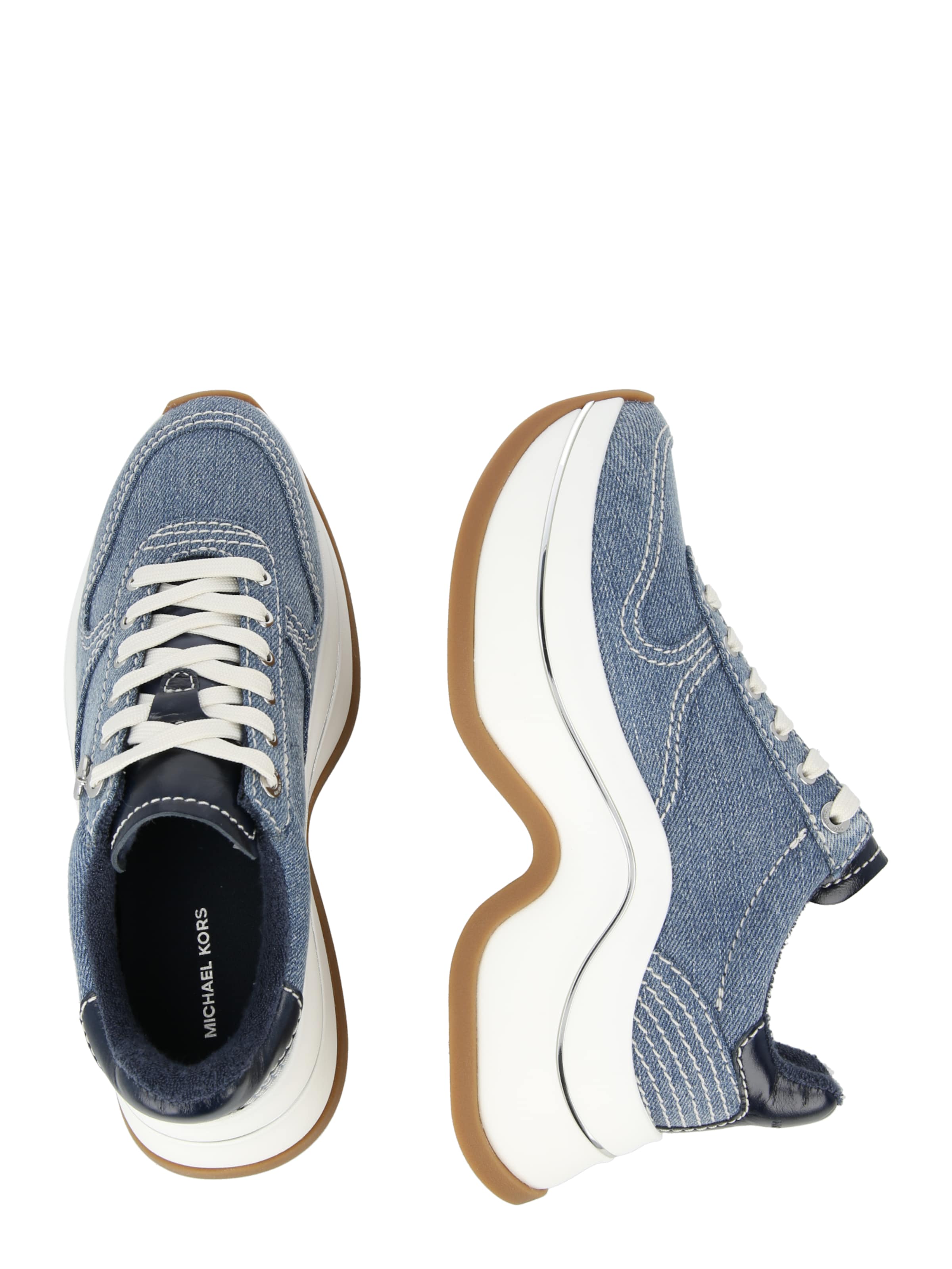 Sneaker low 'ARLA' de la MICHAEL Michael Kors pe albastru