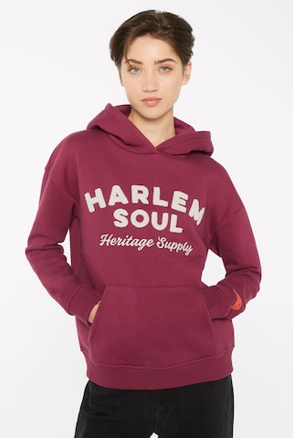Harlem Soul Sweatshirt 'CAN-NES' in Rot: Vorderseite