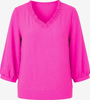 Chemisier usha BLACK LABEL en rose : devant
