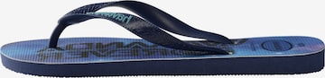 Calzatura aperta di HAVAIANAS in blu: frontale
