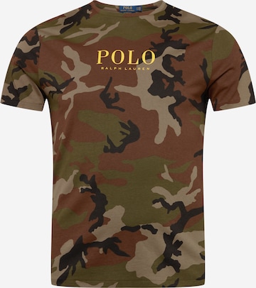 Polo Ralph Lauren Tričko – zelená: přední strana