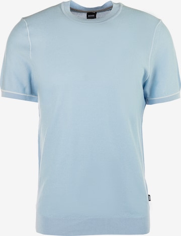 BOSS Pullover 'H-Nalon' in Blau: Vorderseite