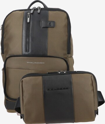 Piquadro Rucksack 'Brief 2' in Grün